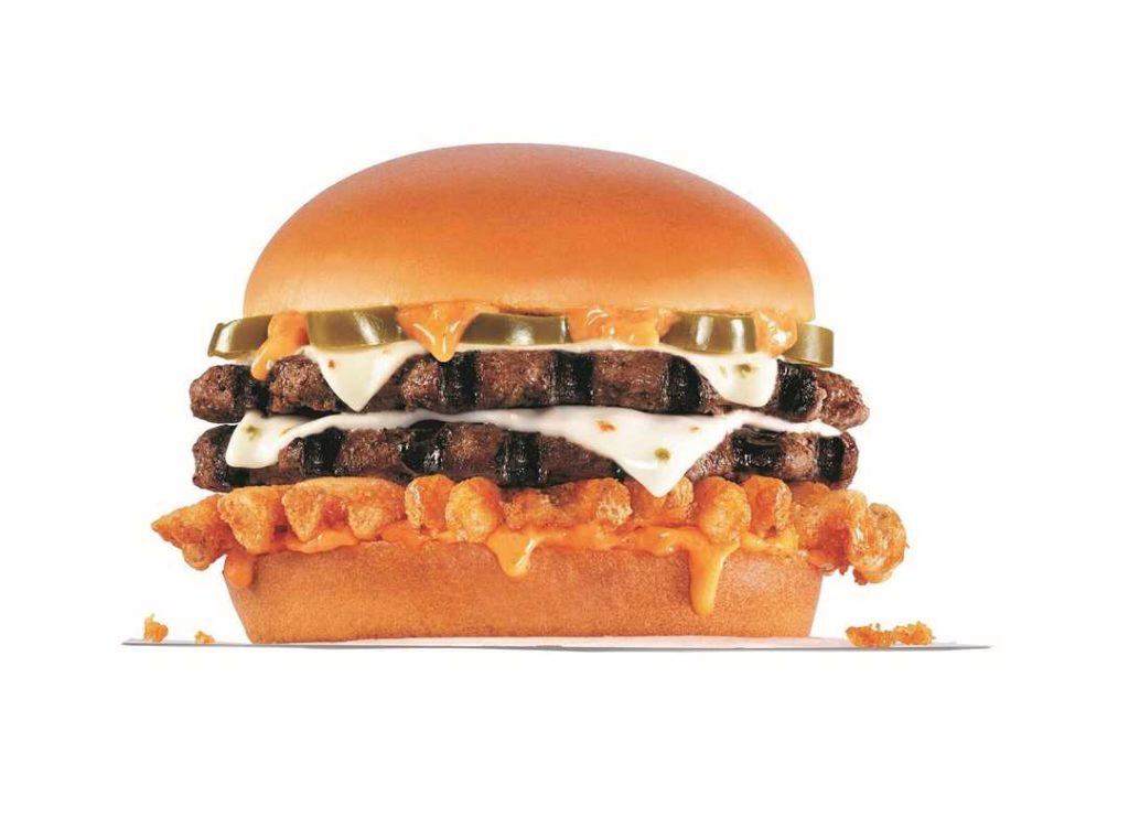 Burger Carl's Jr. - The Rocky Mountain High: CheeseBurger Delight