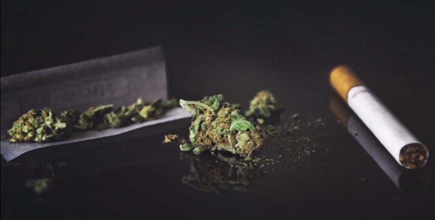 Papieros i marihuana